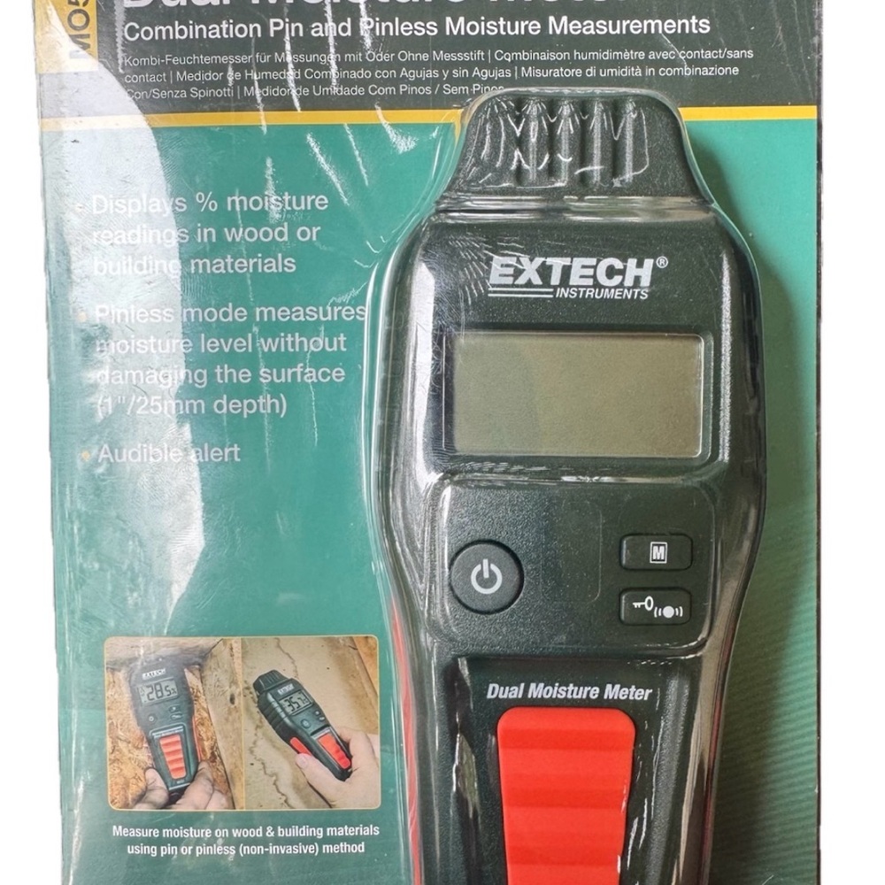 Dual Moisture Meter M055 Professional Grade, Sealed